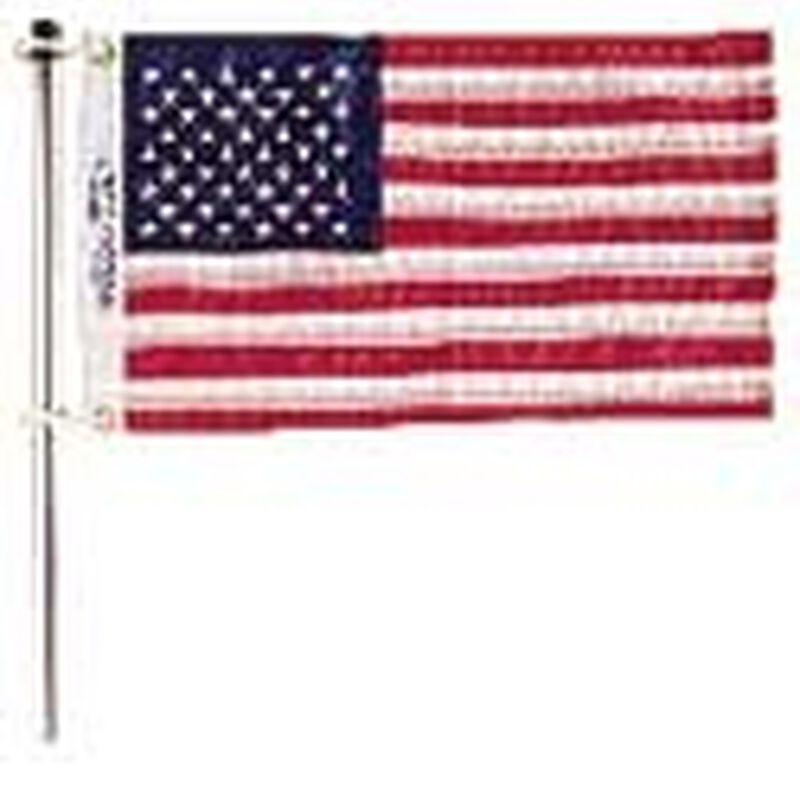 Flag Pole with Charlevoix Clips - 24"L image number 0