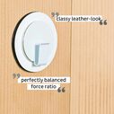 Magnetic Hook "CLEVER", Includes Metal-Nano-Gel-Pad, White image number 5
