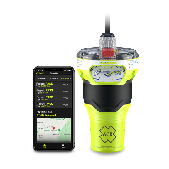 GlobalFix V6 EPIRB with Return Link Service and Mobile App image number 1