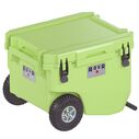 RollR 60 Quart Wheeled Hard Cooler with Tow Handle, Matcha image number 1