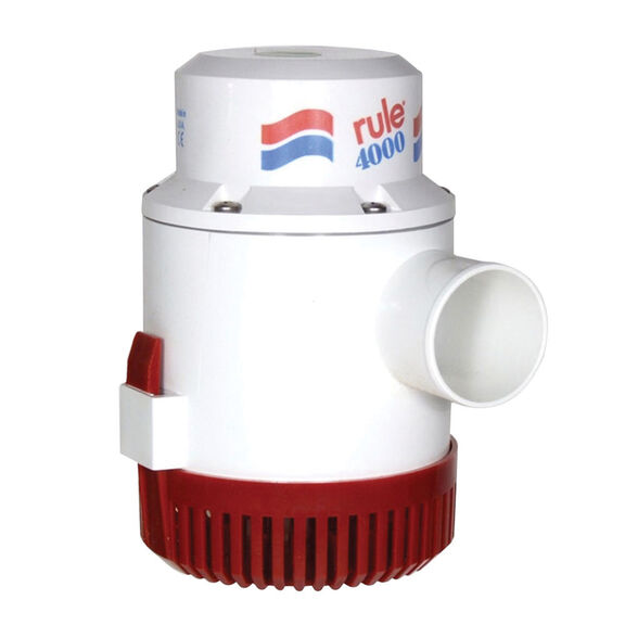 4000 GPH Submersible Electric Bilge Pump, 24V image number 0