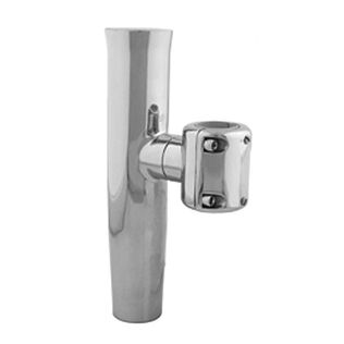 Stainless Steel Clamp-On Adjustable Rod Holder, 1 3/4" Inside Diameter