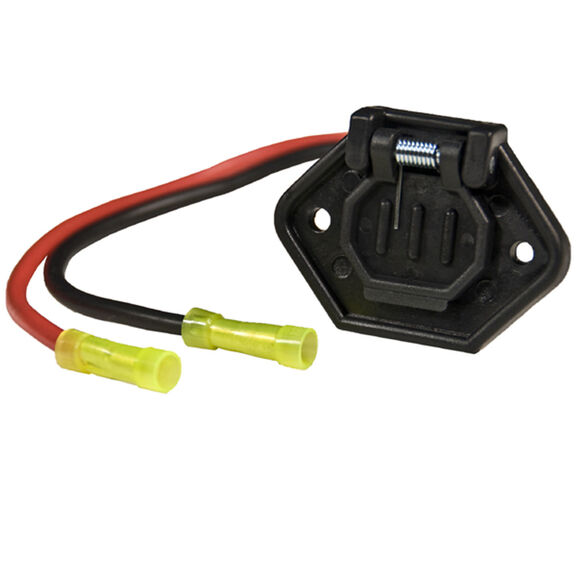 Female Boat Side Trolling Motor Socket, 12V image number 0