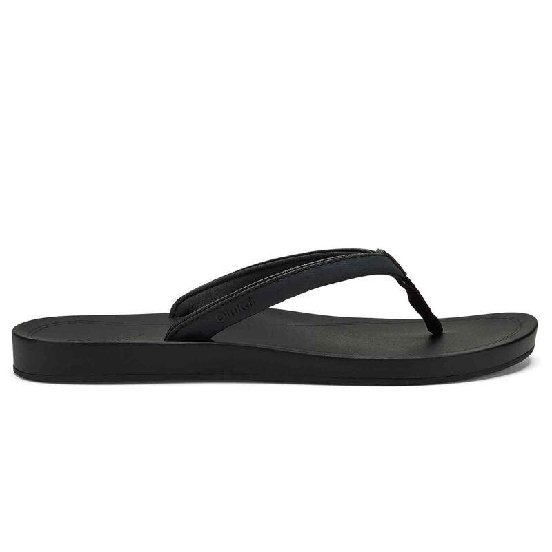 Olukai Women's 'Uiki Sandals, in Lava Rock/Lava Rock, Size 9 | by West Marine