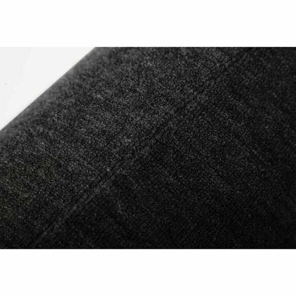 10" x 26" Center Hole Fleece Fender Cover, Black image number 2