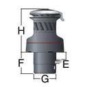 UniPower Self-Tailing Radial All-Chrome Winch image number 1