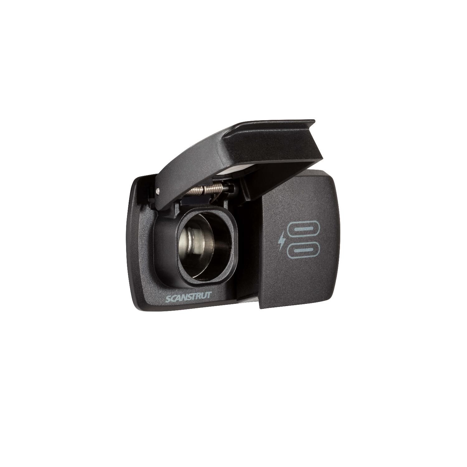 SCANSTRUT Flip Pro Multi - Dual USB-C with 12V Power Socket