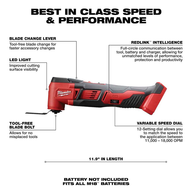 MILWAUKEE M18™ MultiTool (Tool Only) West Marine