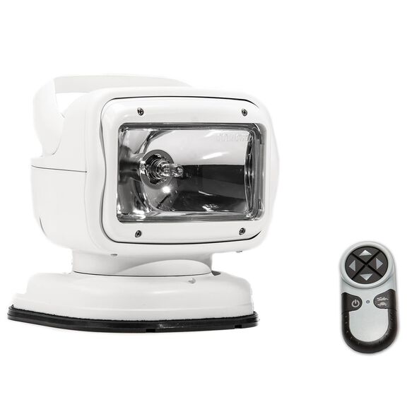 Radioray&reg; GT Series Halogen Searchlight, Portable Magnetic Mount Shoe with Wireless Handheld Remote image number 0