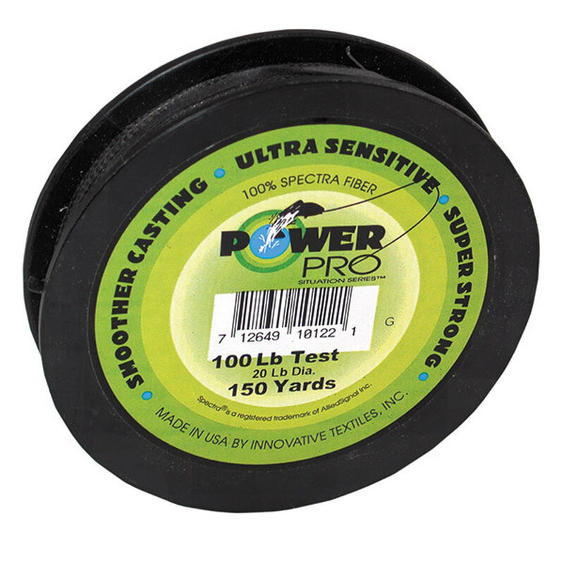 POWER PRO Spectra Braided Fishing Line, 5Lb, 150 Yds, Green