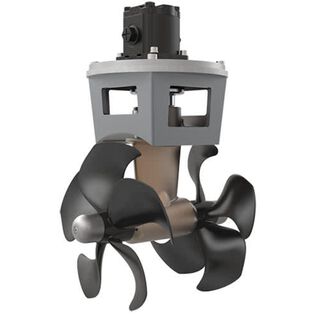 Side-Power SH320 300mm Hydraulic Thruster Underslung 16mm Tube Twin Counter-Rotating Prop