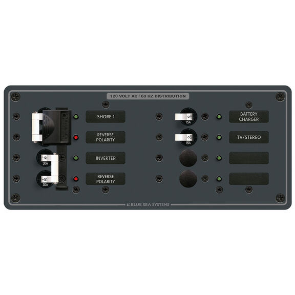 4-Position AC Panel, 2 Sources image number 0