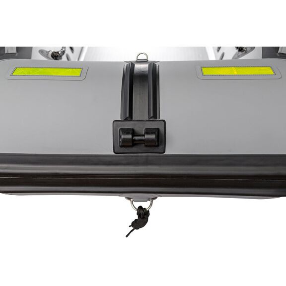 MH400 Aluminum Hull Inflatable Boat, 13ft Length, Hypalon UV Resistant Material, 1896lb Capacity image number 2