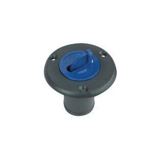 Nylon Deck Fill Blue Cap for Water Hose, 1 1/2"