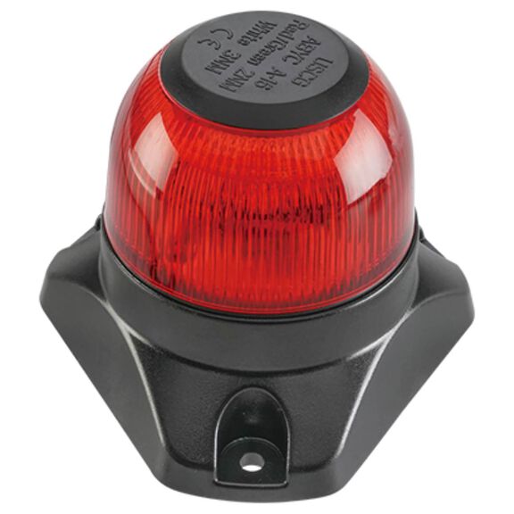 01 Series LED All-Round Navigation Light, 12V, 3W, IP67 Waterproof, Compact Mast or Stern Light for Boats Under 164 ft image number 0