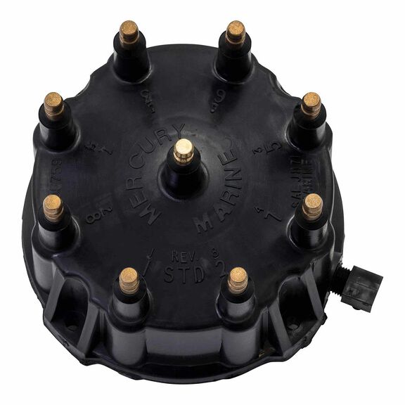 805759Q01 Distributor Cap for Marinized V-8 Engines by General Motors with Thunderbolt IV and V HEI Ignition Systems image number 0