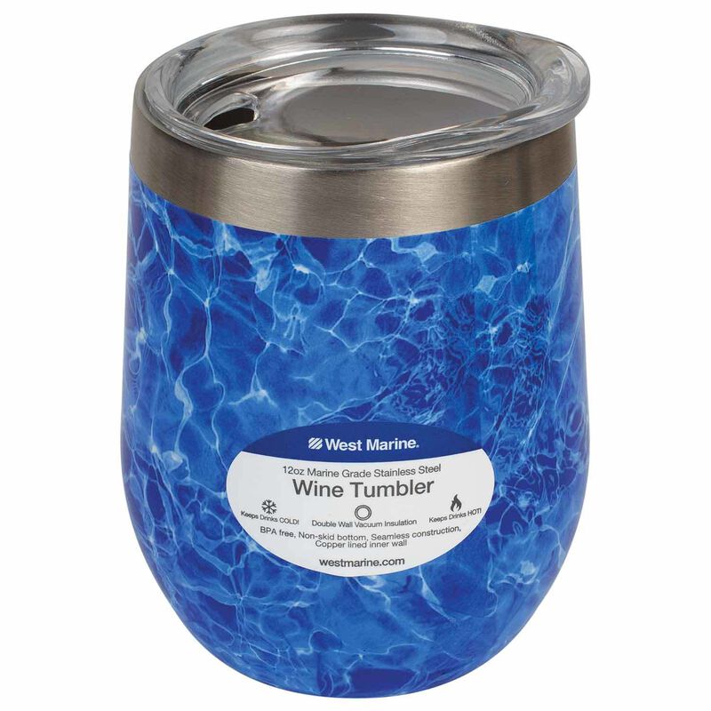 WEST MARINE 12 oz. Insulated Wine Tumbler West Marine