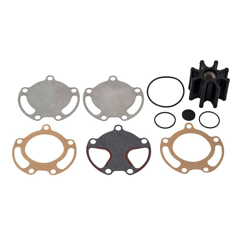 Quicksilver 59362Q08 Sea Water Pump Impeller Replacement Kit, Bravo I, II & III with Two-Piece Pump Body | by West Marine