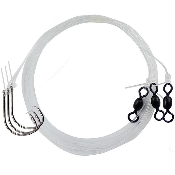 Mono Circle Hook, 2/0 Saltwater Rig image number 0