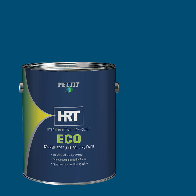 PETTIT PAINT ECO HRT CopperFree Antifouling Paint, Blue, Gallon West