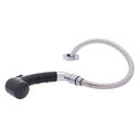 Deck-Mount Sprayer Small Black Sprayer No Hook w/Elbow, 6' Stainless Steel Hose, Low Profile Holder image number 1