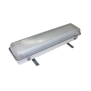 2' LED Engine Room Light, 42W, 120-277VAC - S.Steel Latches, with S.Steel Mounting Straps
