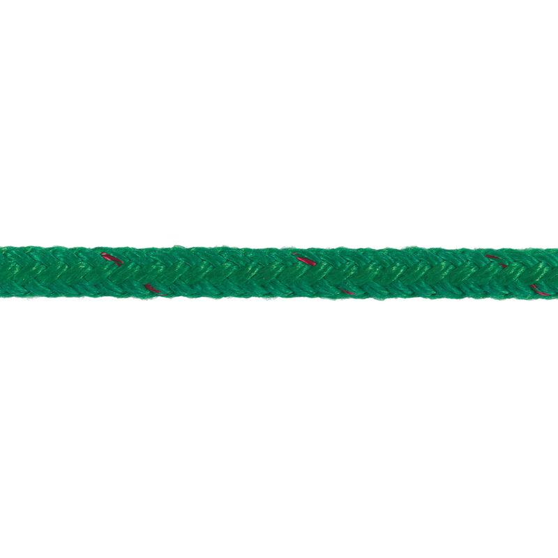 3/8" Trophy Braid, Green, Sold by the Foot image number 0