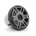 M6-8IB-S-GmTi-4 8" Marine Subwoofer Driver, Gunmetal & Titanium Sport Grille image number 2