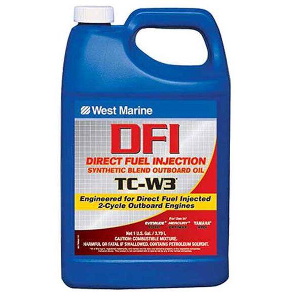 DFI Direct Fuel Injection Synthetic Blend TC-W3 Outboard Oil image number 0