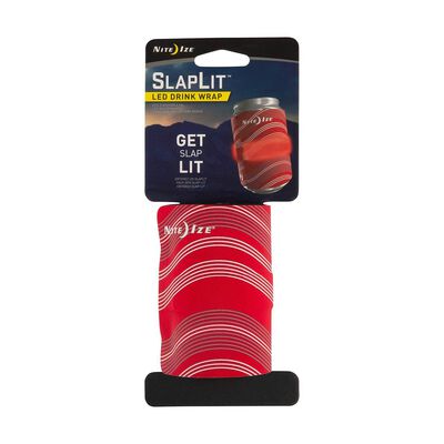 SlapLit™ LED Drink Wrap, Red