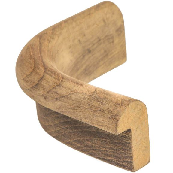 Teak Edge Molding, Inside Corner, 1 3/16" x 5/8" image number 1
