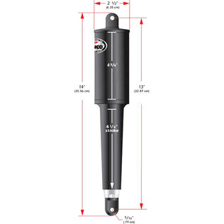 Replacement 102 Actuator - 24 Volt - 5/16" Hardware