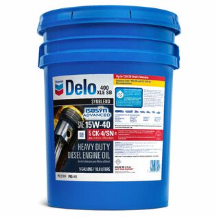 Chevron Delo 400 XLE SB 15w40 Heavy Duty, 5 Gallons