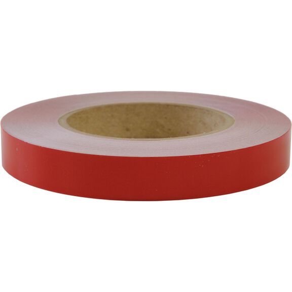 Premium 1/2" X 50' Single Pinstripe - Cardinal Red image number 0