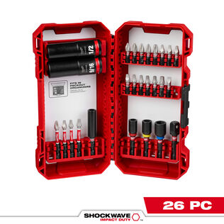 SHOCKWAVE Impact Duty Drive and Fasten Set, 26 Piece