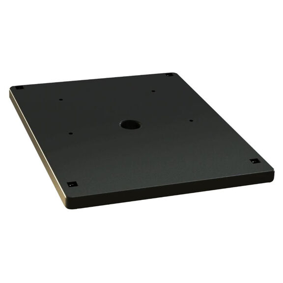 Black Seaview adapter plate for the Starlink Performance Gen3. To be used with Seaview or Starlink angled wedge base.&nbsp; image number 0
