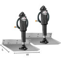 Standard Mount Trim Tab Kit - 12" x 36" image number 0