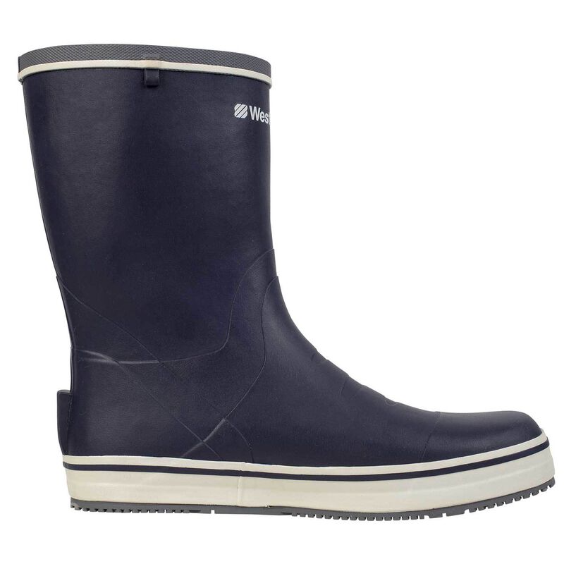 WEST MARINE Men's Short Rubber Deck Boots West Marine