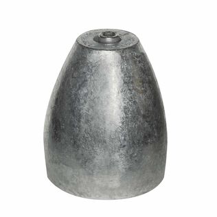 Replacement Aluminum Prop Nut Anodes, 1.25" OD, 1.5" Length