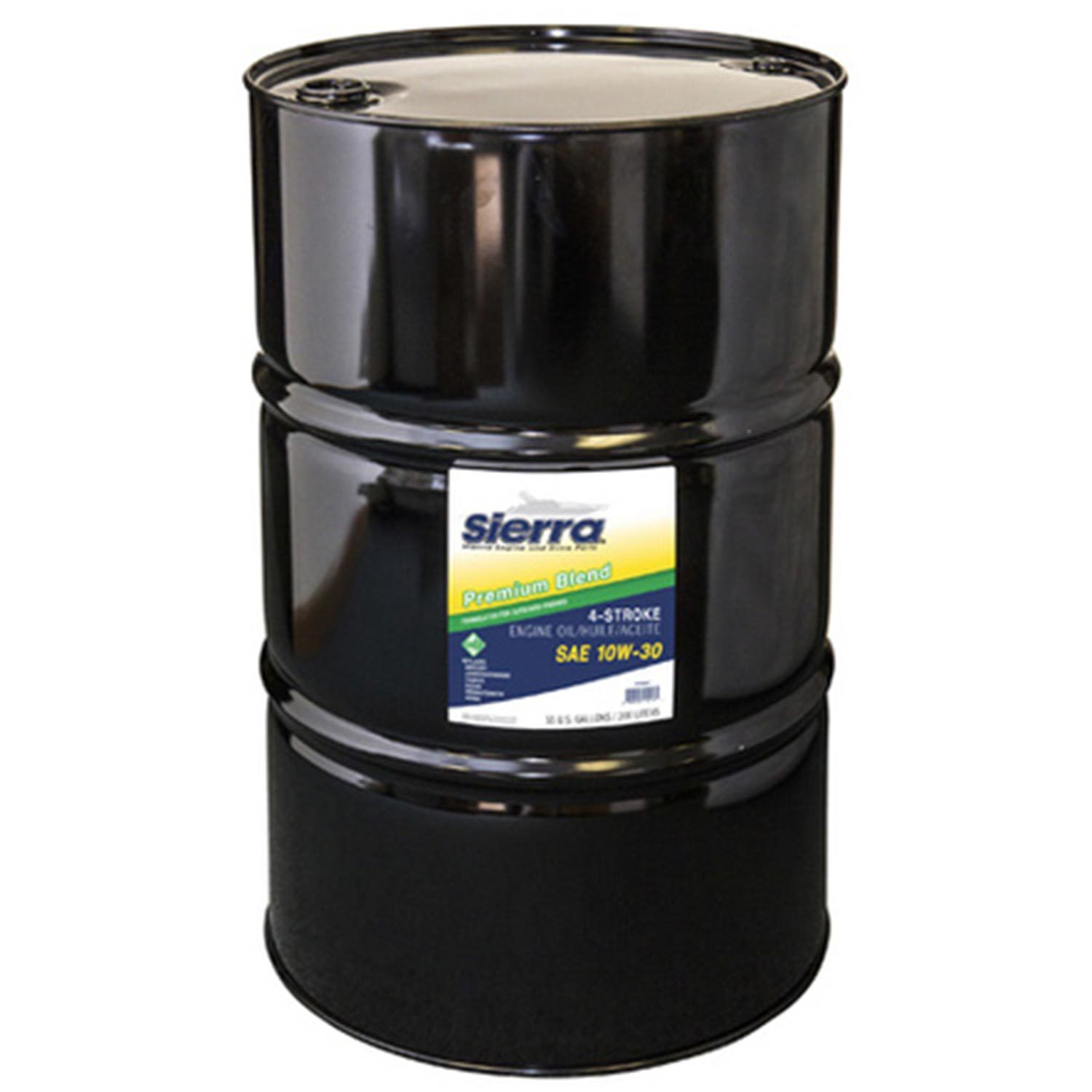 10W-30 4 Stroke Marine Outboard Engine Oil, 55 Gal.