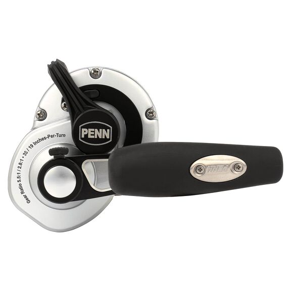 Fathom&reg; II Lever Drag 2-Speed 15XN Left-Hand Conventional Reel image number 3