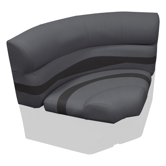 Premier Series Pontoon 32" Bow Radius Corner Cushion Set image number 0