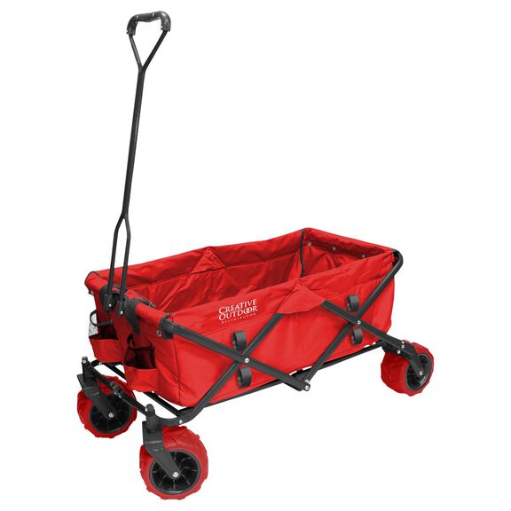 Collapsible Folding Wagon, Red image number 0