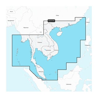 Garmin Navionics+ AE020R South China and Andaman Seas, Electronic Chart