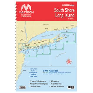 WPB0340-04WMDS Waterproof Chartbook South Shore Long Island, 4th Edition