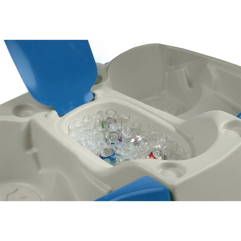 SUN DOLPHIN Sun Slider Pedal Boat with Canopy, Blue West Marine