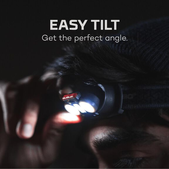 EINSTEIN 750 Lumen Headlamp, 4 AAA Batteries Included image number 4