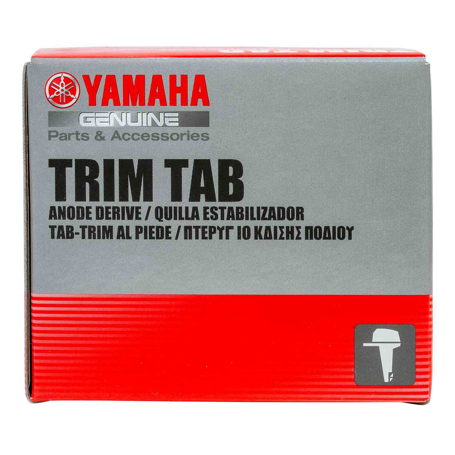 YAMAHA Yamaha 6E5-45371-01-00 Trim Tab Anode