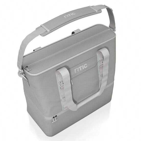 2-in-1 Chillout Bag, Hybrid Cooler Bag with Cooler Compartment, Grey image number 2