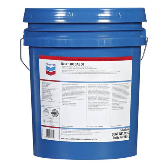 Chevron Delo 400 SAE 30 Heavy Duty Engine Oil image number 0